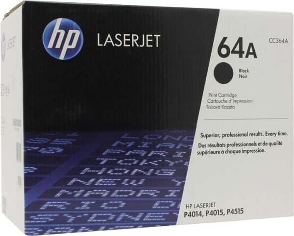 Лазерный картридж Hewlett Packard CC364A (HP 64A) Black уценка