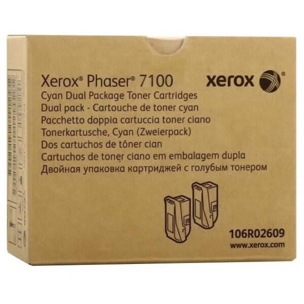 Картридж XEROX 106R02609 Cyan