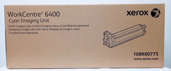 Фотобарабан Xerox 108R00775, для WorkCentre 6400/6400Х, голубой, 30 тыс. страниц
