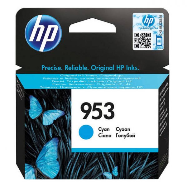 Струйный картридж Hewlett-Packard F6U12AE (HP 953) Cyan уценка