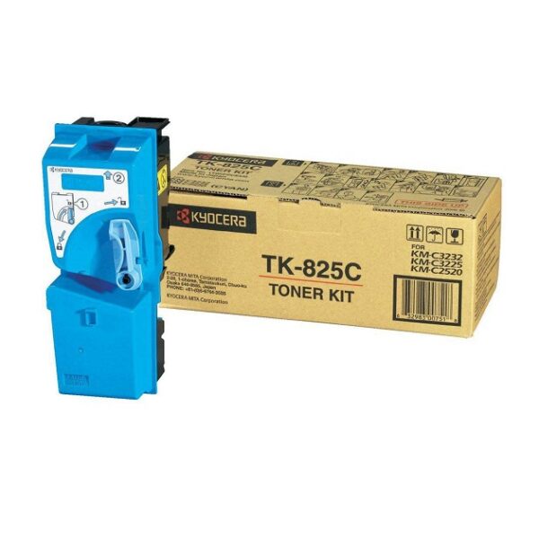Тонер-картридж Kyocera TK-825C (1T02FZCEU0) Cyan