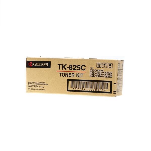 Тонер-картридж Kyocera TK-825C (1T02FZCEU0) Cyan