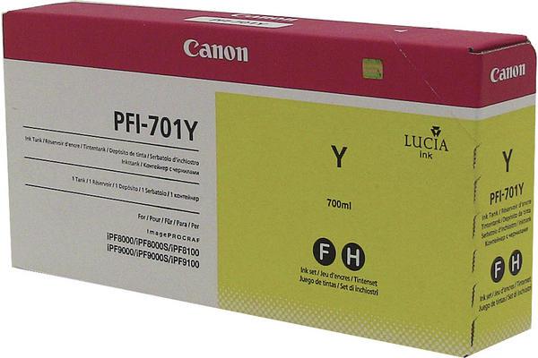 Картридж Canon PFI-701Y (0903B005)