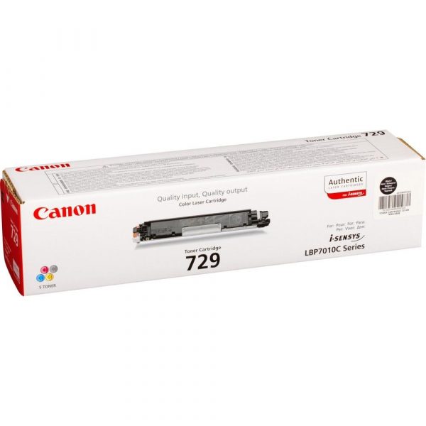 Лазерный картридж Canon 729 Bk (4370B002) Black