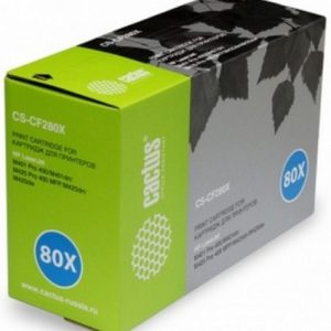 Cовместимый Картридж Cactus CF280X (HP80X) Black