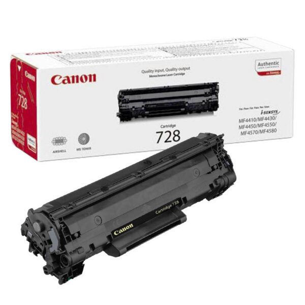 Лазерный картридж Canon 728 Bk (3500B010) Black