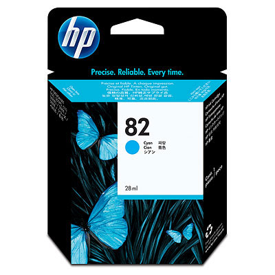 Струйный картридж Hewlett-Packard CH566A (HP 82) Cyan