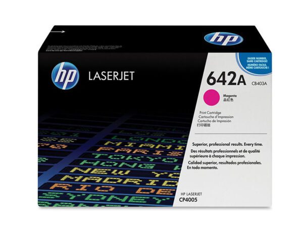 Лазерный картридж Hewlett Packard CB403A (HP 642A) Magenta