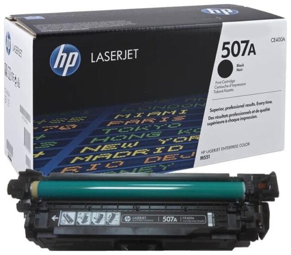 Лазерный картридж Hewlett Packard CE400A (HP 507A) Black