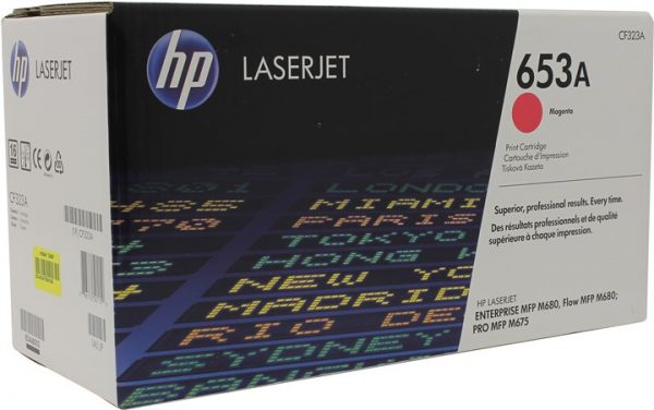 Лазерный картридж Hewlett Packard CF323A (653A) Magenta