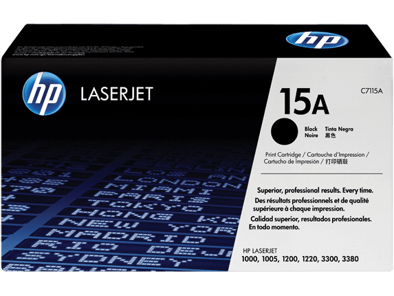 Лазерный картридж Hewlett Packard C7115A (HP 15A) Black