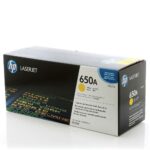 Лазерный картридж Hewlett Packard CE272A (HP 650A) Yellow уценка