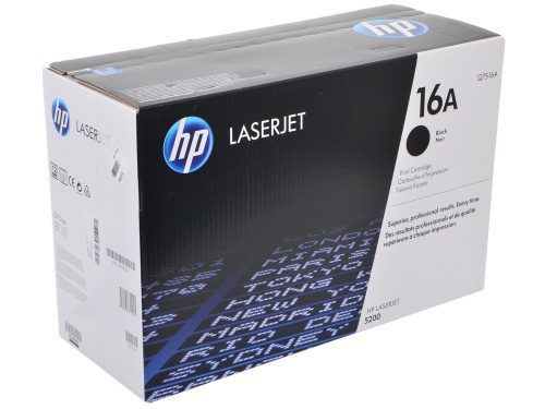 Лазерный картридж Hewlett Packard Q7516A (HP 16A) Black