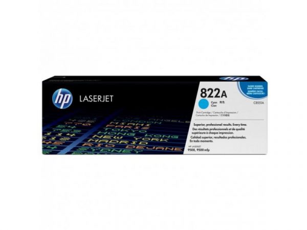 Лазерный картридж Hewlett Packard C8551A (HP 822A) Cyan