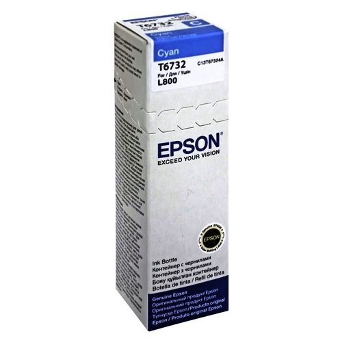 Чернила EPSON C13T67324A Cyan