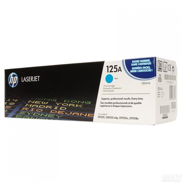 Лазерный картридж Hewlett Packard CB541A (HP 125A) Cyan