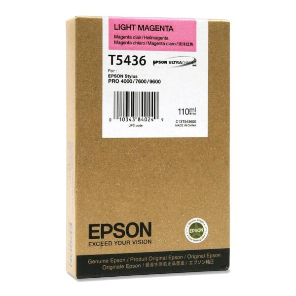 Струйный картридж Epson T5436 (C13T543600) Light Magenta