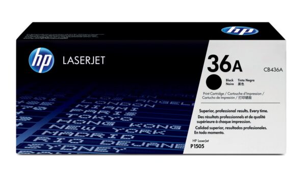 Лазерный картридж Hewlett Packard CB436A (HP 36A) Black