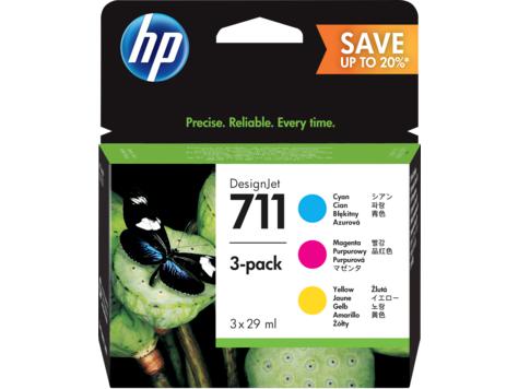 Набор картриджей HP 711 Hewlett Packard P2V32A