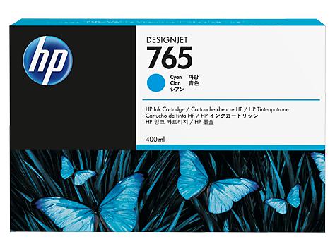 Картридж Hewlett Packard F9J52A (HP 765) Cyan