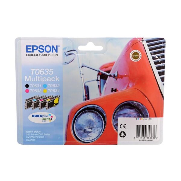 Набор картриджей Epson C13T06354A10 T0635