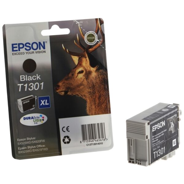 Струйный картридж Epson T1301 Black (C13T13014012)