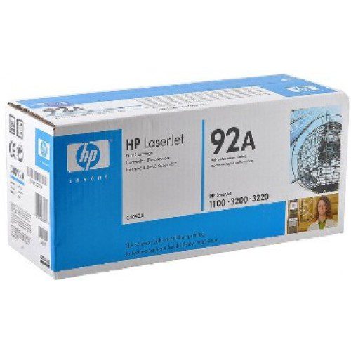 Лазерный картридж Hewlett Packard C4092A (HP 92A) Black