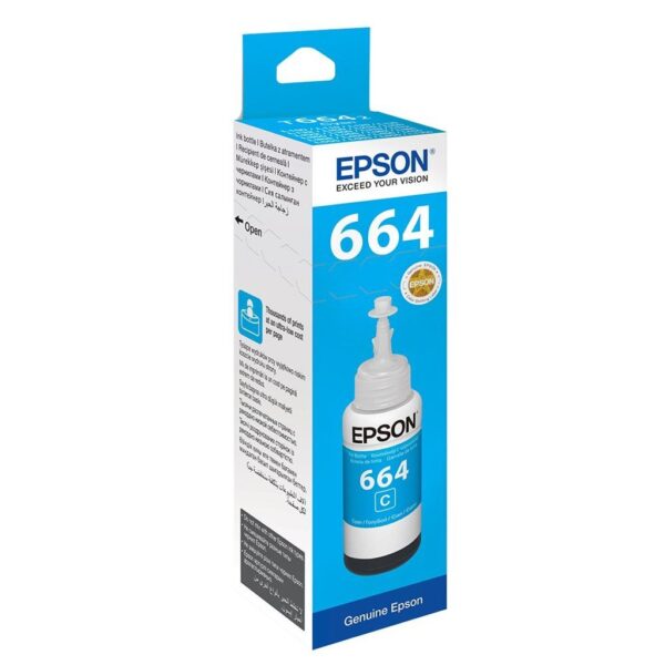Чернила Epson T6642 (C13T66424A) Cyan