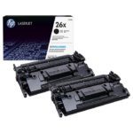 Двойная упаковка лазерный картридж повышенной емкости Hewlett Packard CF226XF (HP 26X) Black