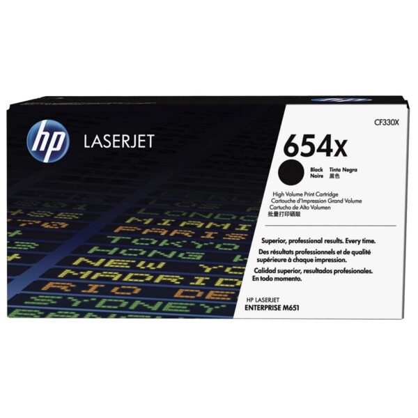 Лазерный картридж Hewlett Packard CF330X (654X) Black