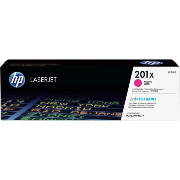Лазерный картридж Hewlett Packard CF403X (HP 201X) Magenta