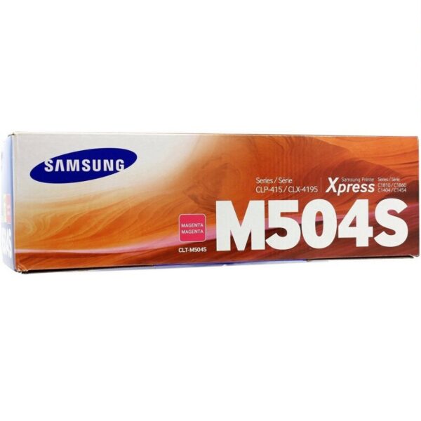 Лазерный картридж Samsung CLT-M504S Magenta