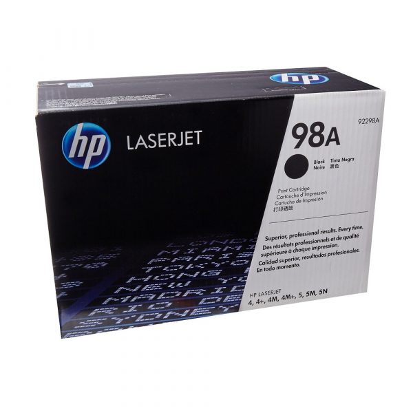 Лазерный картридж Hewlett Packard 92298A (HP 98A) Black