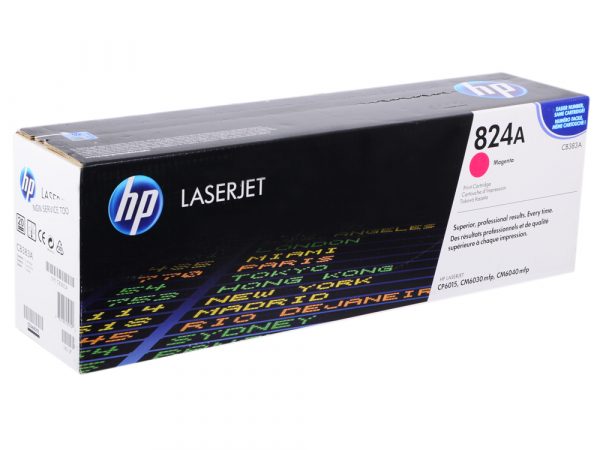 Лазерный картридж Hewlett Packard CB383A (HP 824A) Magenta