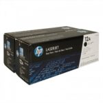 Двойная упаковка лазерный картридж Hewlett Packard Q2612AD (HP 12A) Black