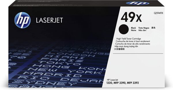 Лазерный картридж Hewlett Packard Q5949X (HP 49X) Black