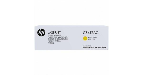 Корпоративный лазерный картридж Hewlett Packard CE412AC (HP 305A) Yellow