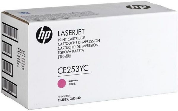 Корпоративный Лазерный картридж Hewlett Packard CE253YC (HP 504A) Magenta