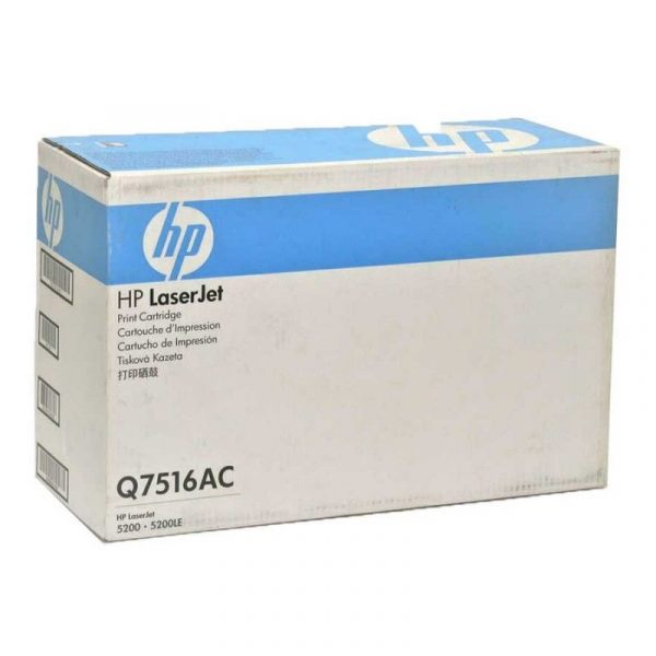 Корпоративный лазерный картридж Hewlett Packard Q7516AC (HP 16A) Black
