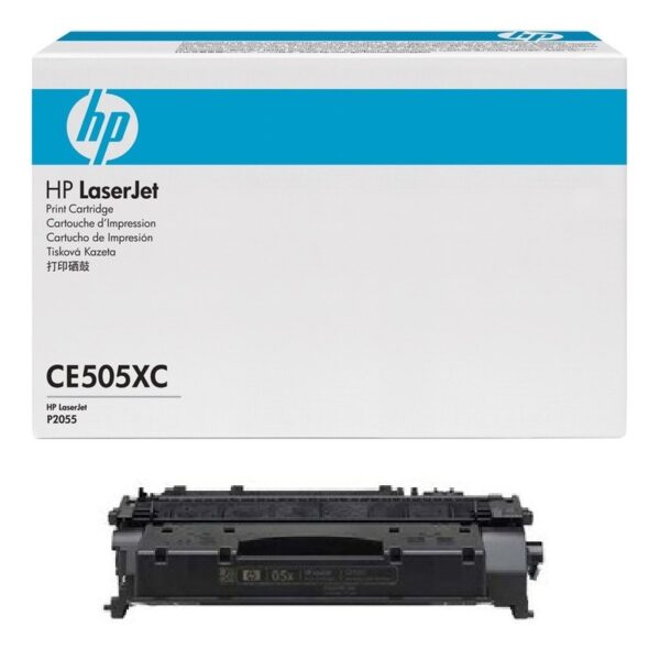 Корпоративный лазерный картридж Hewlett Packard CE505XC (HP 05X) Black