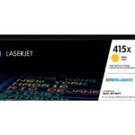Лазерный картридж Hewlett Packard W2032X (HP 415X) Yellow
