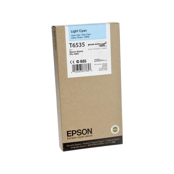 Струйный картридж Epson C13T653500 Light Cyan