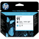 Печатающая головка Hewlett Packard (HP 91) Matte Black/Cyan C9460A