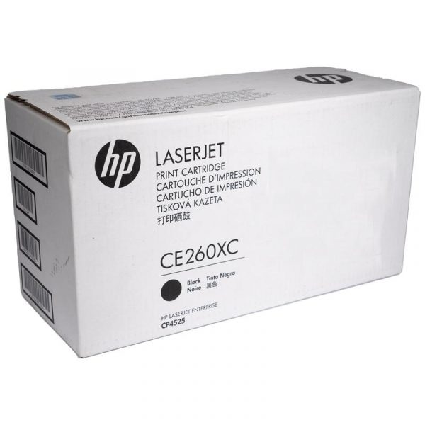 Лазерный картридж Hewlett Packard CE260XC (HP 649X) Black