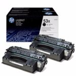 Лазерный картридж Hewlett Packard Q7553XD (HP 53X) Black двойная упаковка