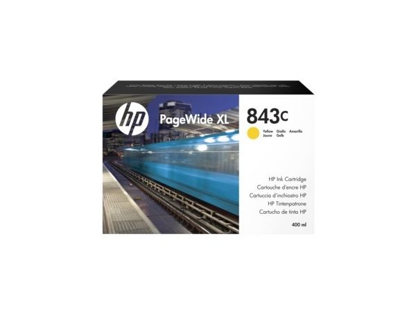 Струйный картридж Hewlett Packard C1Q68A (HP 843c) Yellow уценка