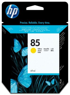 Струйный картридж Hewlett-Packard C9427A (HP 85) Yellow уценка