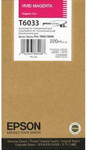 Струйный картридж Epson T6033 (C13T603300) уценка