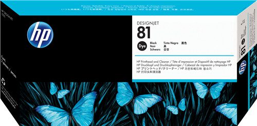 Печатающая головка Hewlett Packard C4950A (HP 81) Black уценка