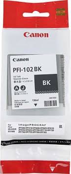 Струйный картридж Canon PFI-102Bk (0895B001) Black уценка